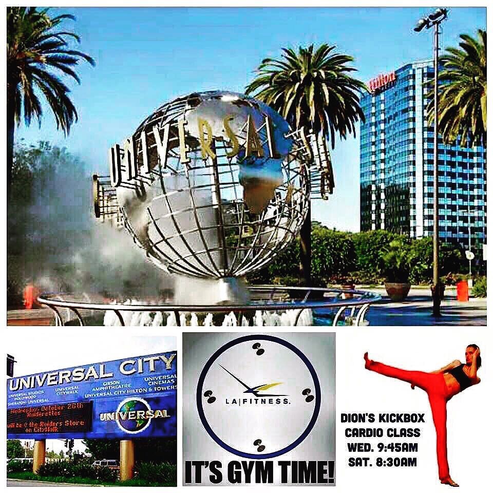 Dion Blast! live Wednesday 9:45am at LA Fitness Universal City