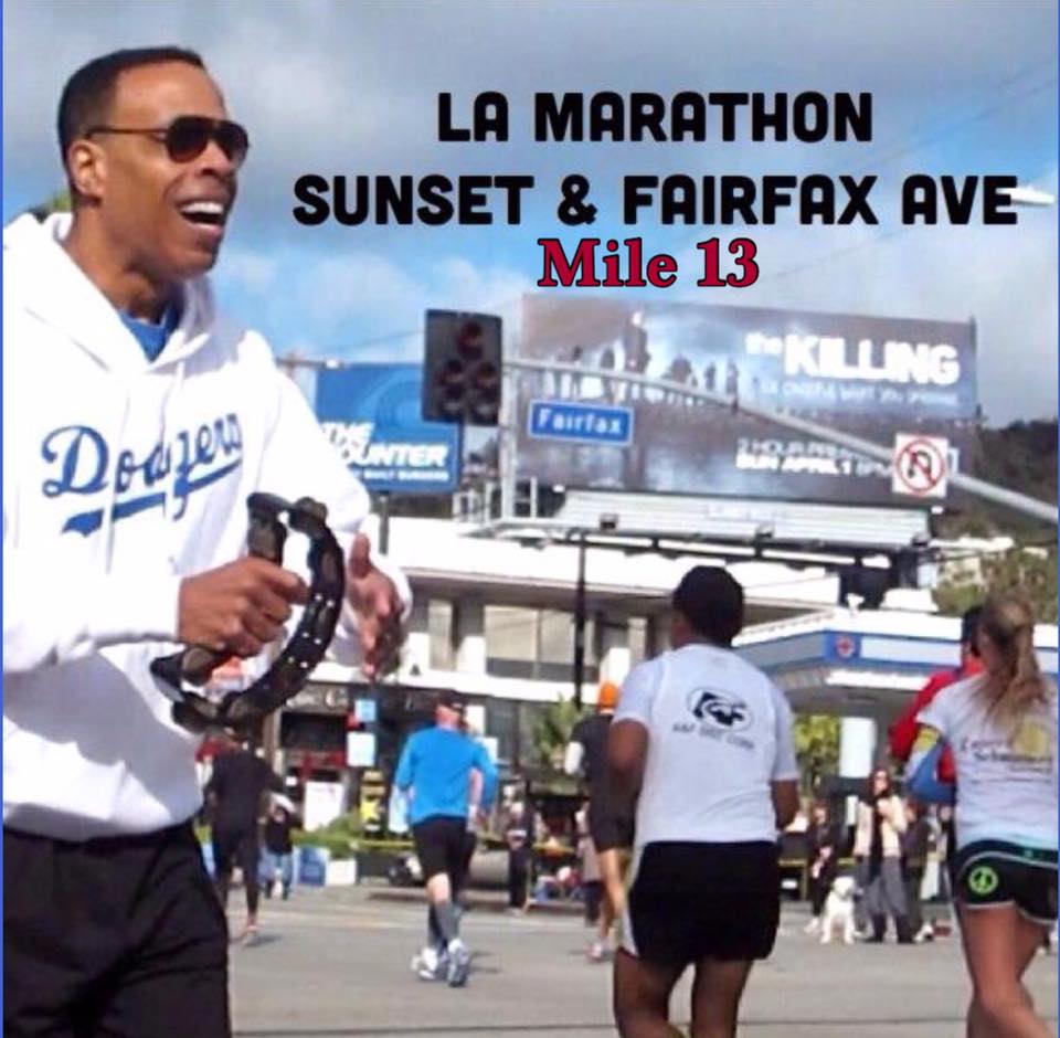 The 2017 LA Marathon “Mile 13” Cheering & Instructions Party