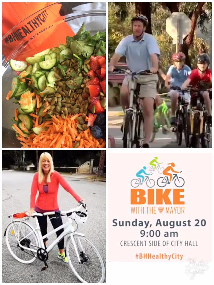 “Biking with the Mayor” Lili Bosse Sunday 9am in Beverly Hills