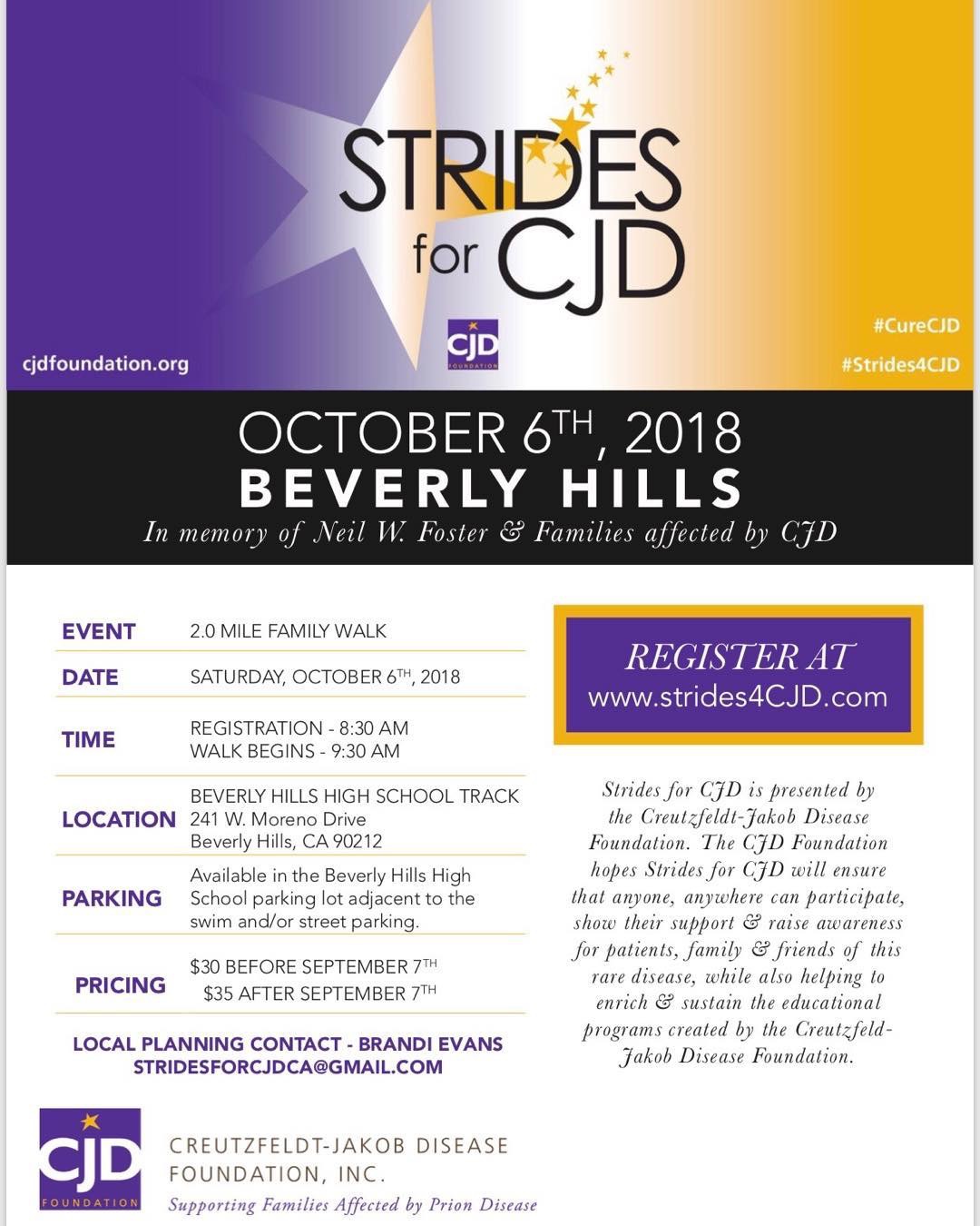 The 2018 Strides4JDC Walk in Beverly Hills