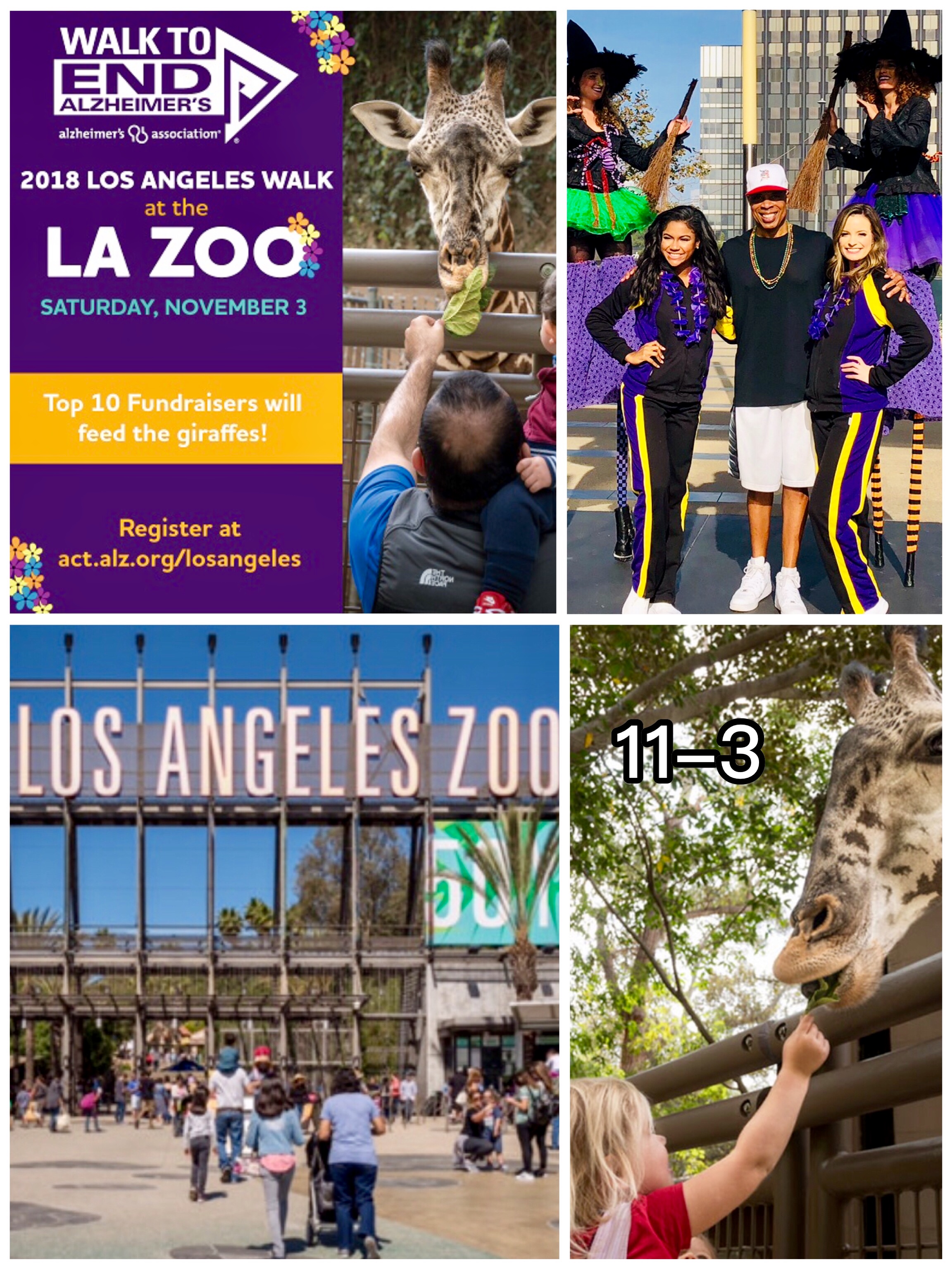 The 2018 Walk to End Alzheimers at LA ZOO