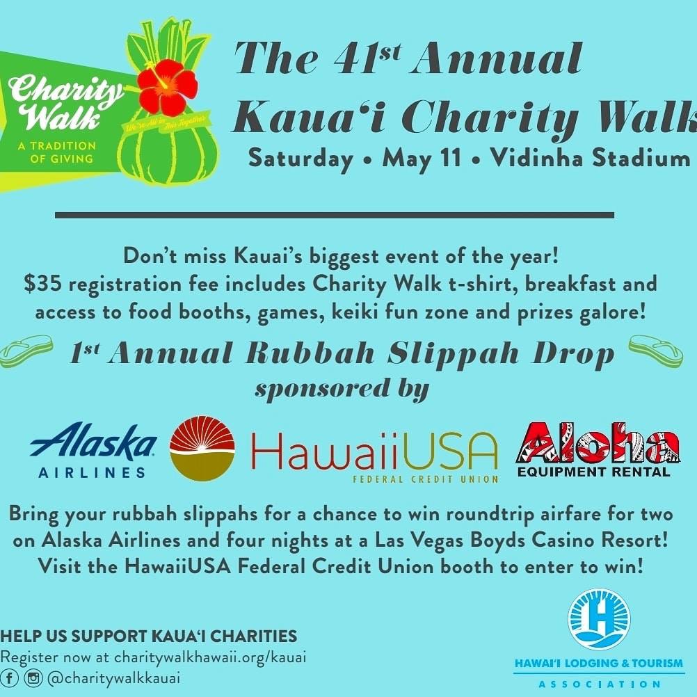 The 41st Annual Kauai Charity Walk in Hawaii