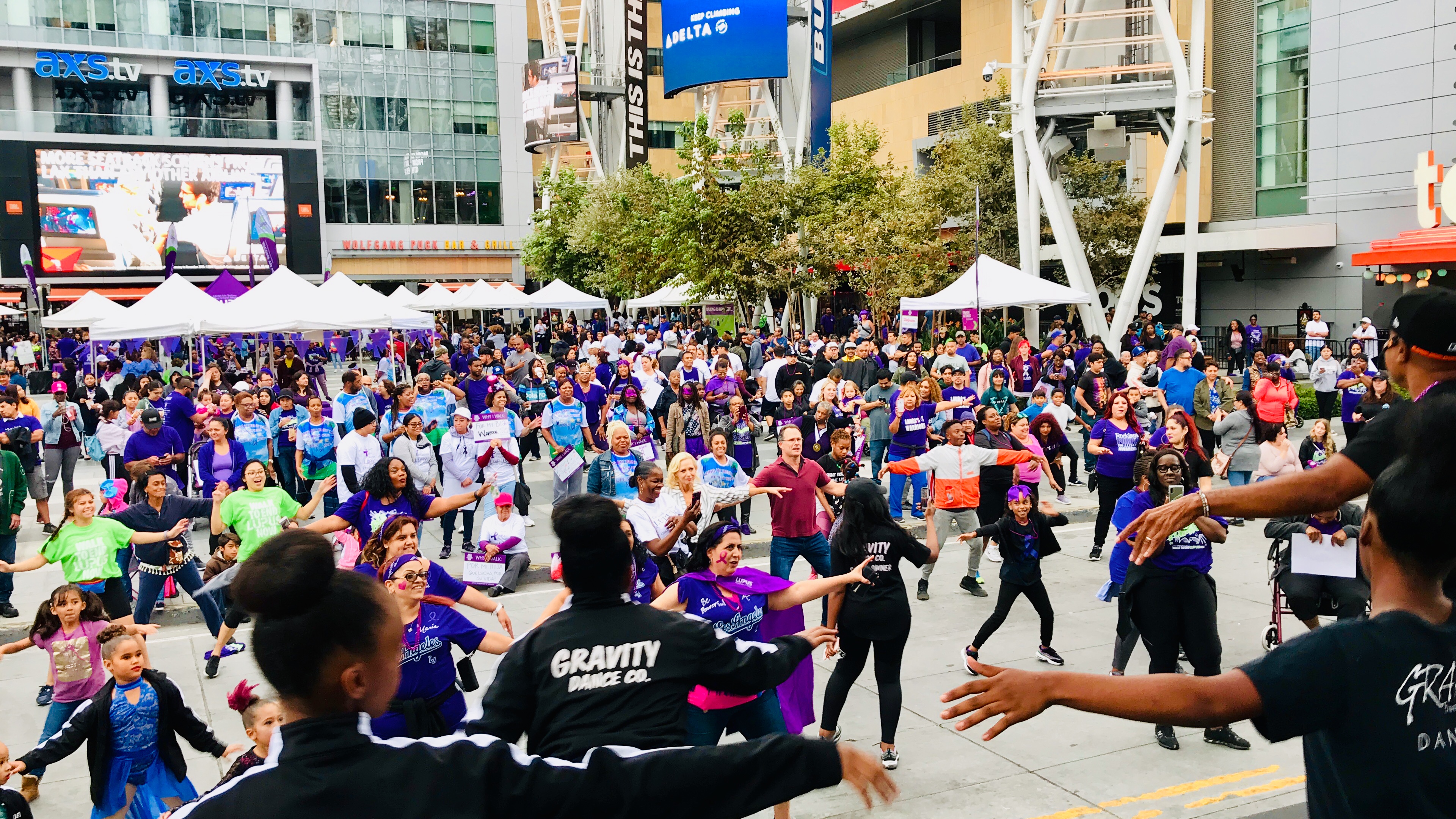 The Charity Fitness Tour rolls to The 2019 Walk to End Lupus Now @LA Live!