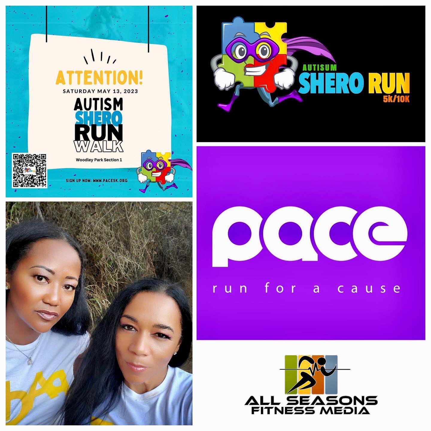 The Charity Fitness Tour rolls to The 2023 “PACE” Run for AUTISM SHERO 5K/10K!