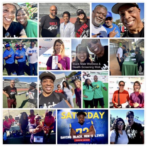 The Charity Fitness Tour rolled to The 2023 “Save Black Men`s Lives” FREE Health screenings, and 5k Walk at Rancho Cienega Sports Complex