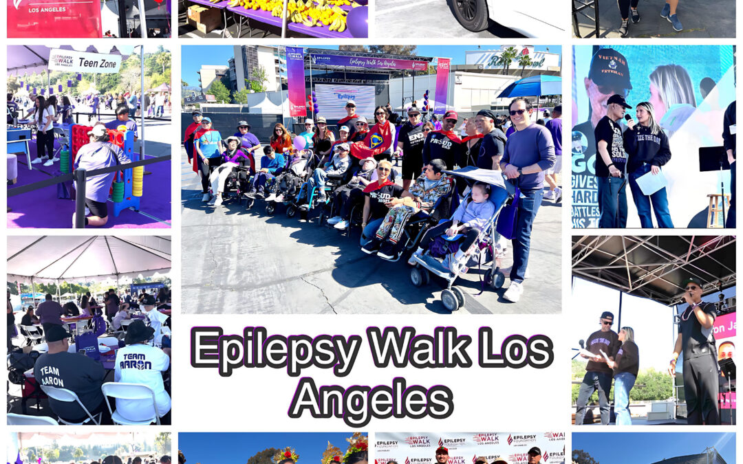 The Charity Fitness Tour rolled to The Epilepsy Los Angeles Walk, Sunday, April 28, 2024 at The Rose Bowl.