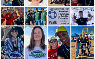 The Charity Fitness Tour rolled to The Walk with Us to prevent Suicide at The Santa Monica Pier, Saturday, October 19, 2024