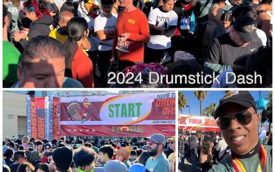 The Charity Fitness Tour trotted over to The Drumstick Dash 5k in NoHo Art District, Thursday, November 28, 2024