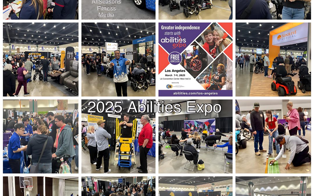 The Charity Fitness Tour rolled to The Abilities Expo LA at LA Convention Center, Saturday, March 8, 2025