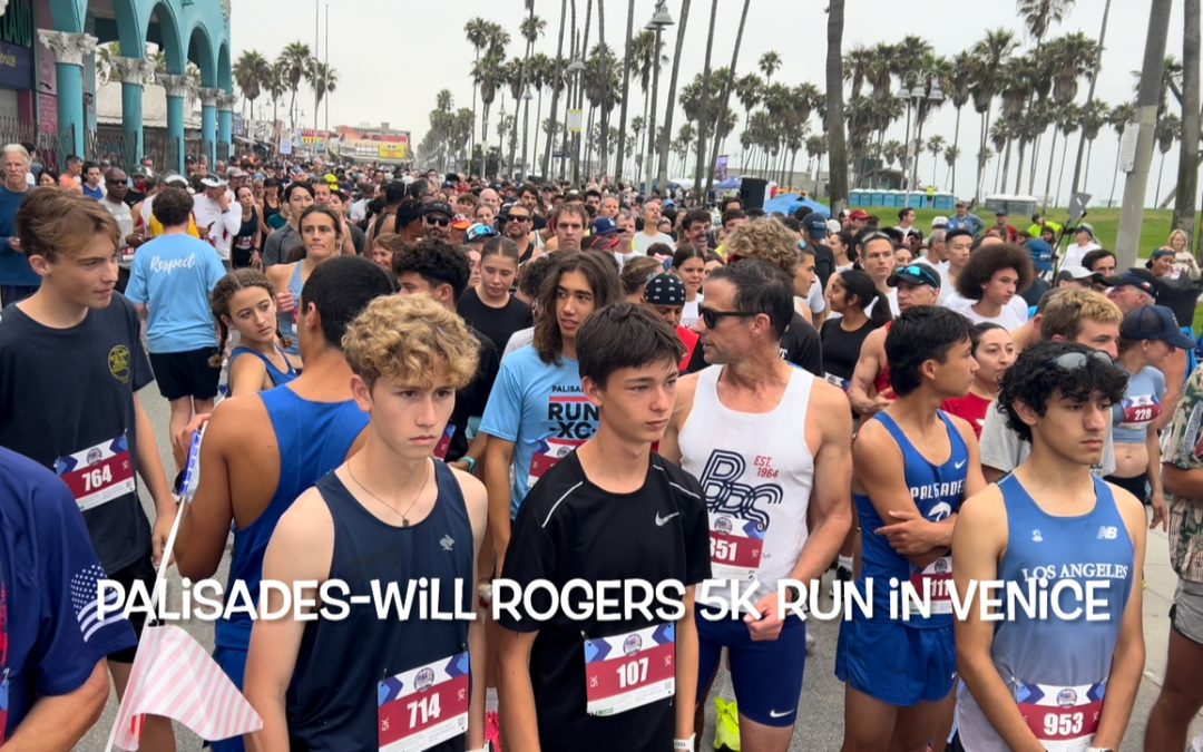 The CHARITY FITNESS TOUR, rolled over to The Palisades Will Rogers 5k at Venice Beach, Friday July 4, 2025